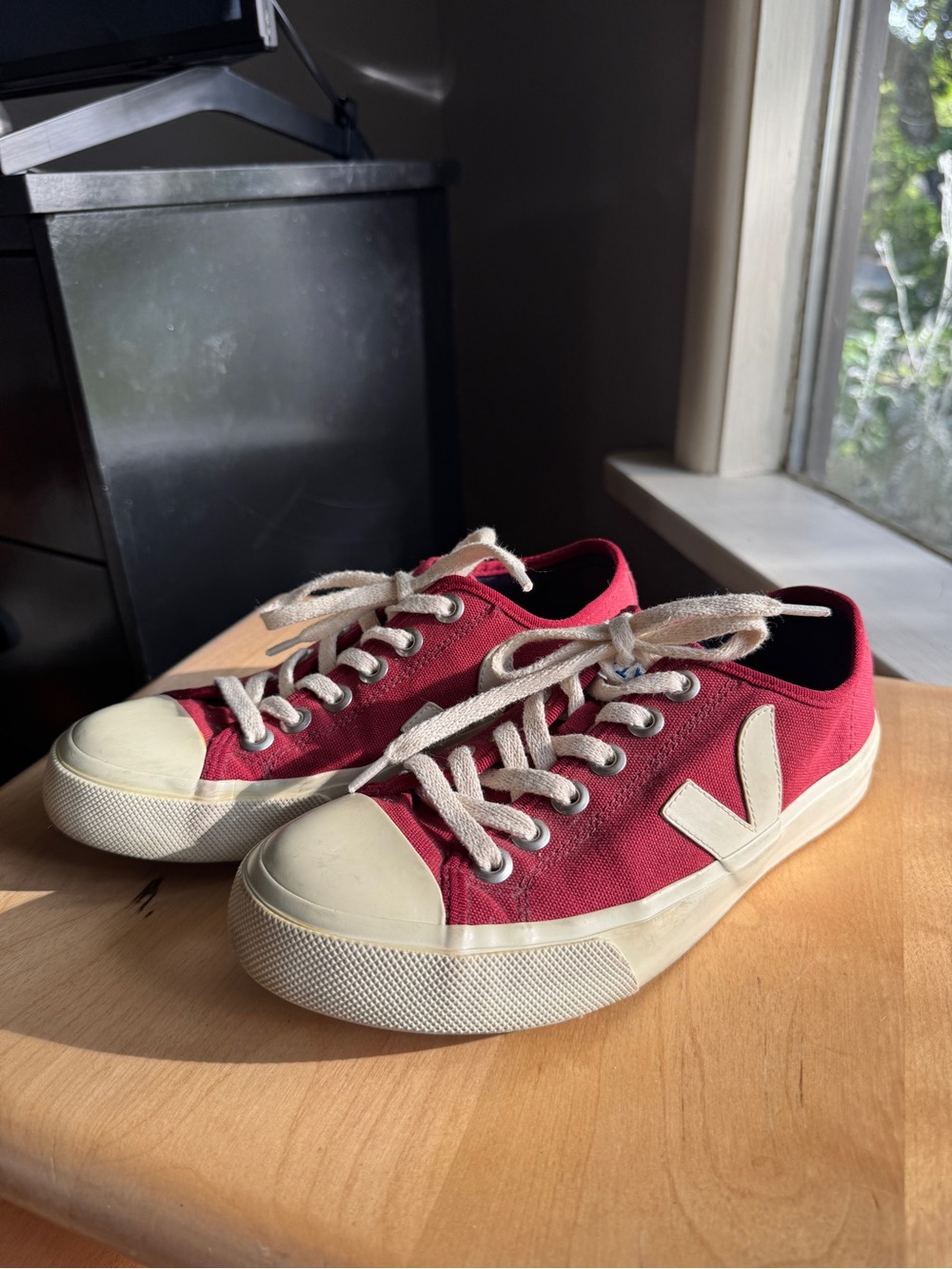 Red Veja Sneakers